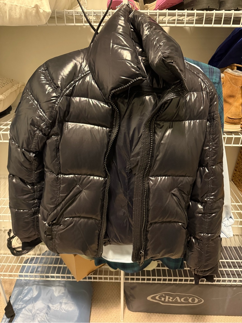 SAM freestyle down Black Puffer Jacket - Insulated Winter Coat